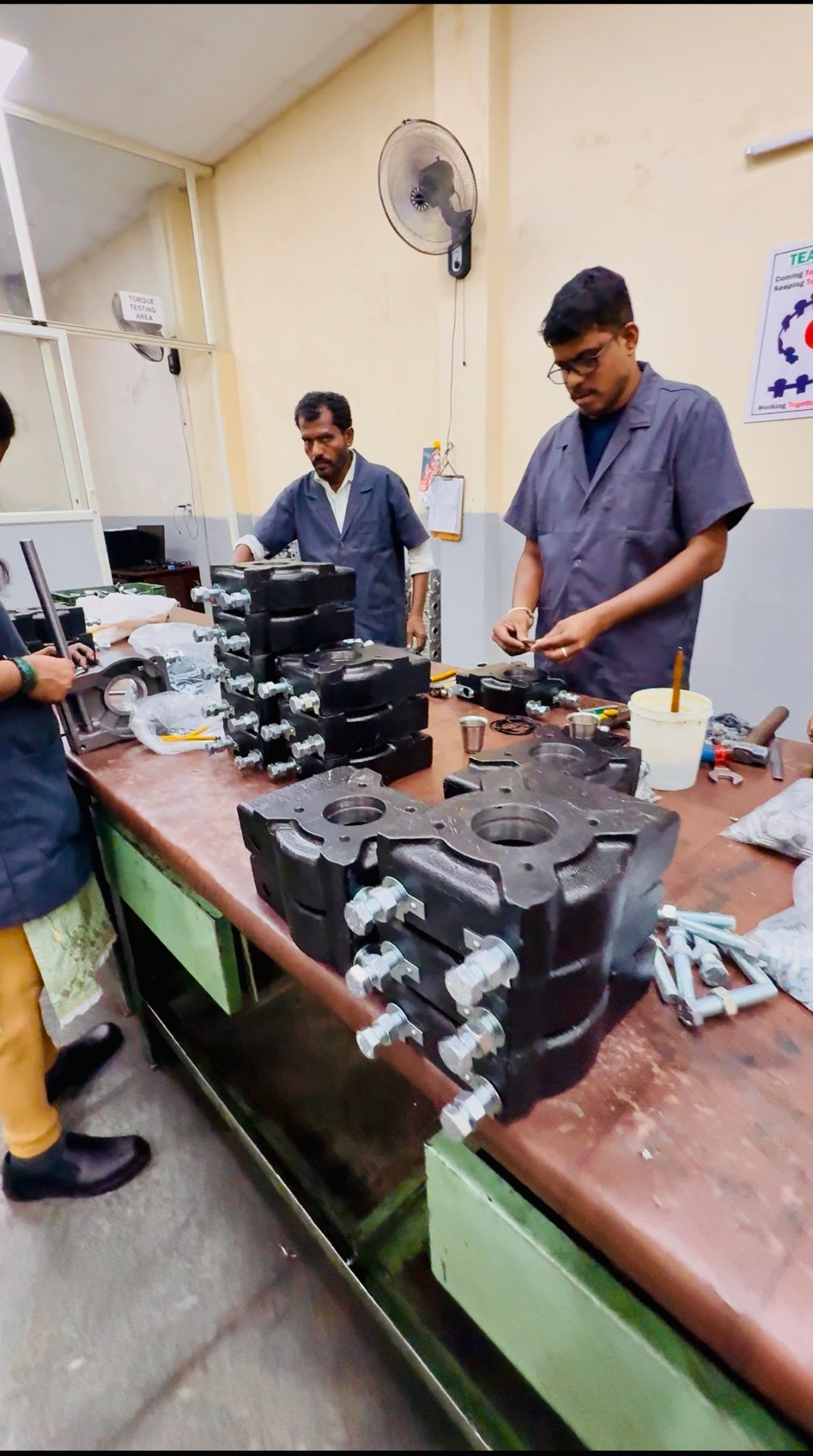 Torque Testing & Assembly